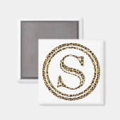 Leopard S Magneet (Voorkant / Achterkant)