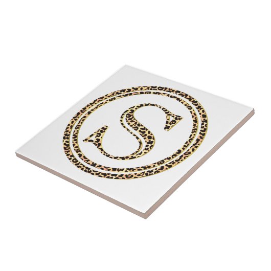 Leopard S Tegeltje (Zijkant)