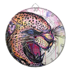 Leopard Scream Dartbord