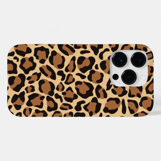 Leopard Seamless Pattern Case-Mate iPhone Case (Achterkant (horizontaal))