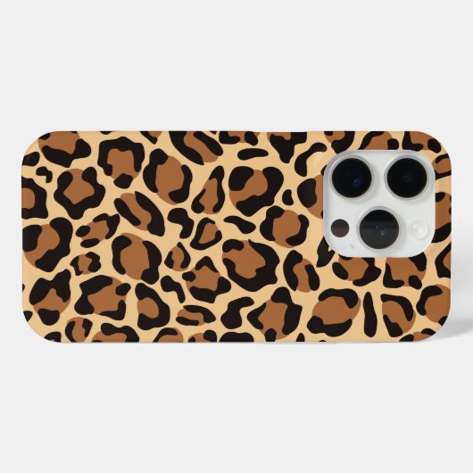 Leopard Seamless Pattern Case-Mate iPhone Case (Achterkant (horizontaal))
