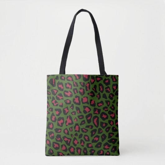 Leopard Seamless Pattern Draagtas (Voorkant)