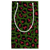 Leopard Seamless Pattern Klein Cadeauzakje (Voorkant)