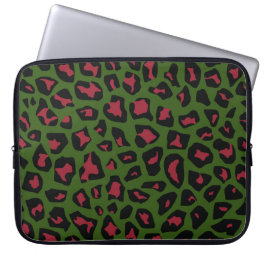 Leopard Seamless Pattern Laptop Sleeve