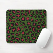 Leopard Seamless Pattern Muismat (Met muis)