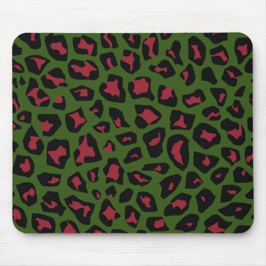 Leopard Seamless Pattern Muismat (Voorkant)