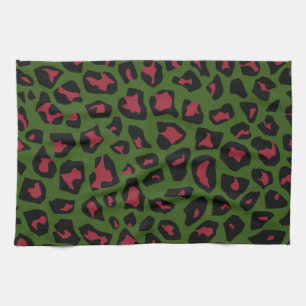 Leopard Seamless Pattern Theedoek
