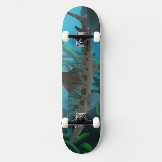 Leopard Shark skateboard (Recto)