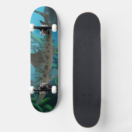Leopard Shark skateboard (Recto)