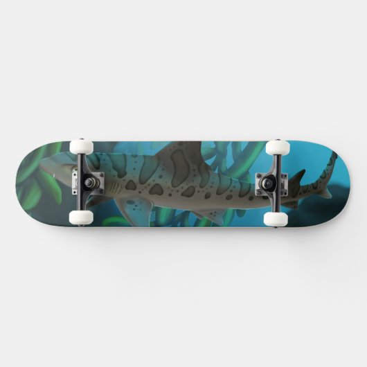 Leopard Shark skateboard (Horz)