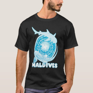 Leopard Shark Whitetip Reef Shark Malediven Duiken T-shirt
