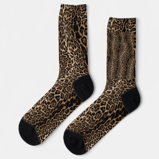 Leopard sheeta animal print sock sokken