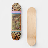 leopard sk.1 skateboard (Voorkant)