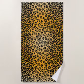 Leopard Skin-2 Beach Towel Strandlaken (Voorkant)