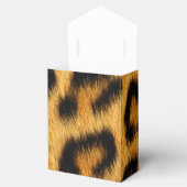 Leopard Skin Animal Print Bedankdoosjes (Geopend)
