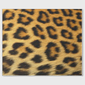 Leopard Skin Animal Print Cadeaupapier (Vlak)