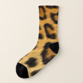 Leopard Skin Animal Print Sokken (Links - buitenkant)