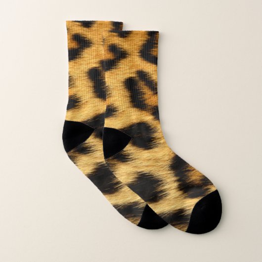 Leopard Skin Animal Print Sokken (Paar)