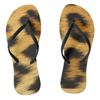 Leopard Skin Animal Print Teenslippers