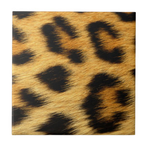 Leopard Skin Animal Print Tegeltje