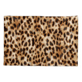Leopard Skin, Authentiek Wildlife Patroon. Kussensloop (Achterkant)