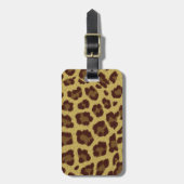 Leopard Skin Bagagelabel (Voorkant verticaal)