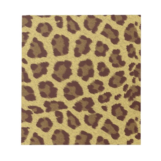 Leopard Skin Notitieblok (Voorkant)