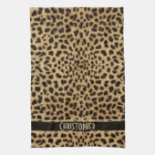 Leopard Skin Pattern Theedoek (Verticaal)