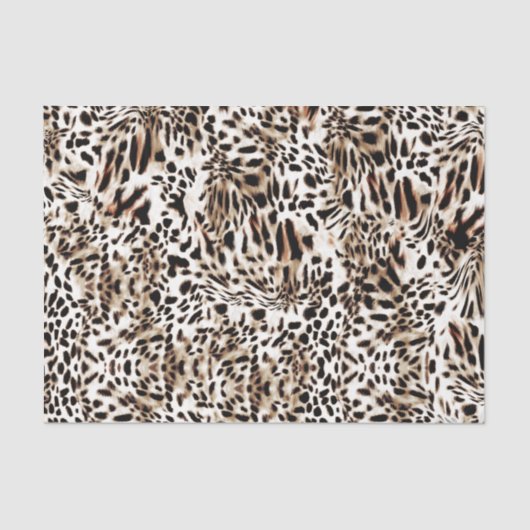 Leopard Skin Pattern Tissuepapier (Voorkant)