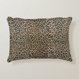 Leopard Skin Print Accent Kussen