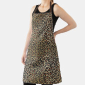 Leopard Skin Print Schort (Insitu)