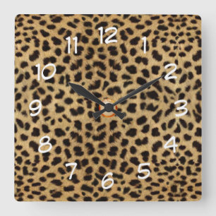 leopard skin print wild cat klok