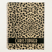 Leopard Skin Spots Ajouter un nom Personnaliser (Devant)