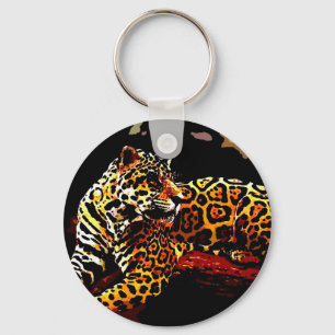 Leopard Sleutelhanger
