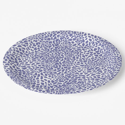 Leopard Spot Pattern Papieren Bordje (Gekanteld)