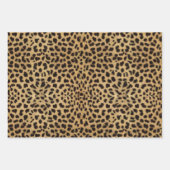 Leopard Spot Pattern Print Inpakpapier Vel (Voorkant 3)