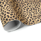 Leopard Spot Rhinestone Diamonds Cadeaupapier (Rol Hoek)