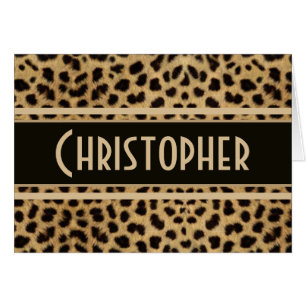 Leopard Spot Skin Print Personated