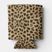 Leopard Spot Skin Print Personated Blikjeskoeler (Achterkant)