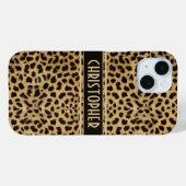 Leopard Spot Skin Print Personated Case-Mate iPhone Case (Achterkant (horizontaal))