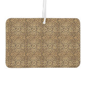 Leopard Spot Skin Print Personated Luchtverfrisser (Achterkant)