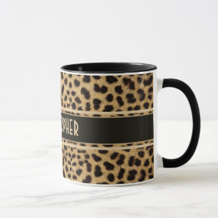Leopard Spot Skin Print Personated Mok