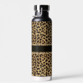 Leopard Spot Skin Print Personated Waterfles (Rechts)