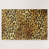 Leopard Spots Camouflage Pattern Painting Legpuzzel (Horizontaal)