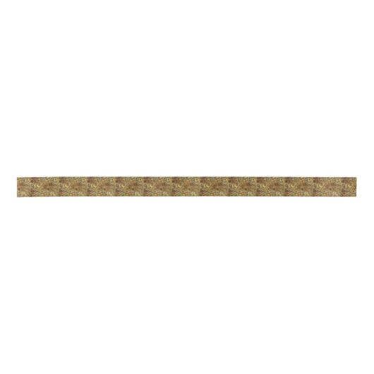 Leopard Spots Camouflage Pattern Painting Lint (Voorkant)