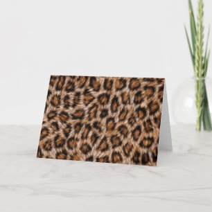 Leopard Spots Fur Jaguar Animal Cat skin Pattern.j Kaart