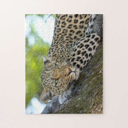 Leopard Spots Legpuzzel (Verticaal)