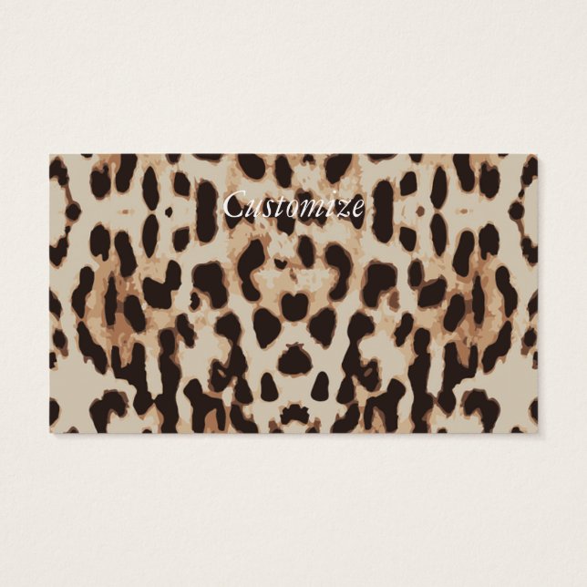 Leopard Spots Motif Thunder_Cove (Dos)