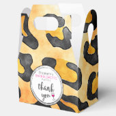 Leopard Spots Pattern Bachelorette Party Bedankt Bedankdoosjes (Geopend)