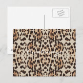 Leopard Spots Pattern Thunder_Cove Briefkaart (Voorkant / Achterkant)